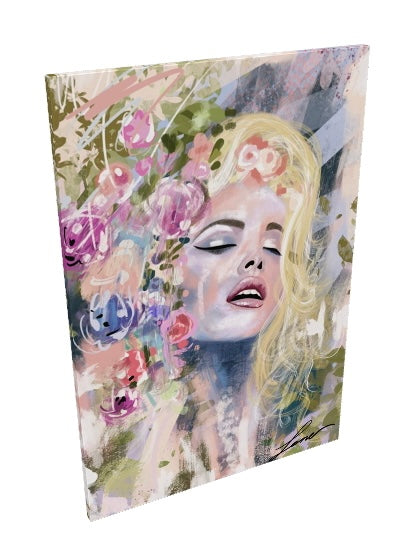 "Fever" Abstract Girl canvas