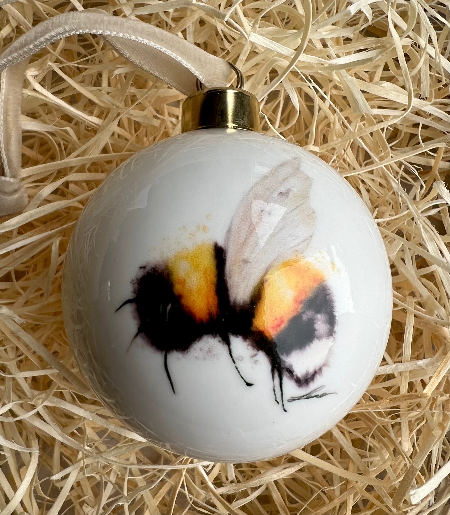 "Just Bee" Christmas Bauble