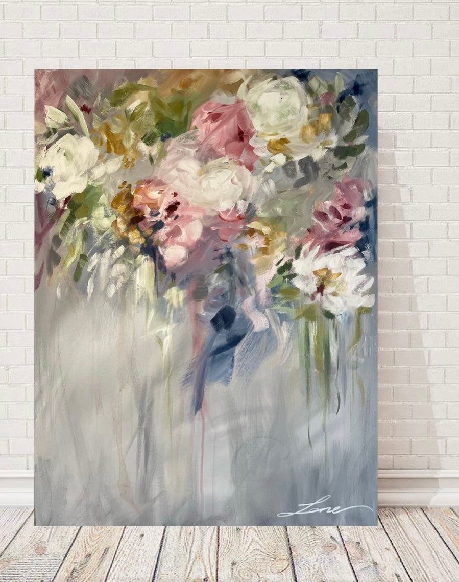 "Love story" Original painting on canvas.