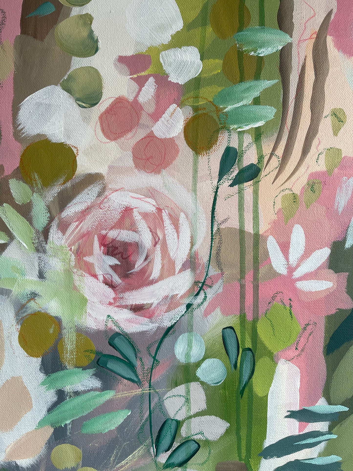 "Midsummer" Original painting on canvas.