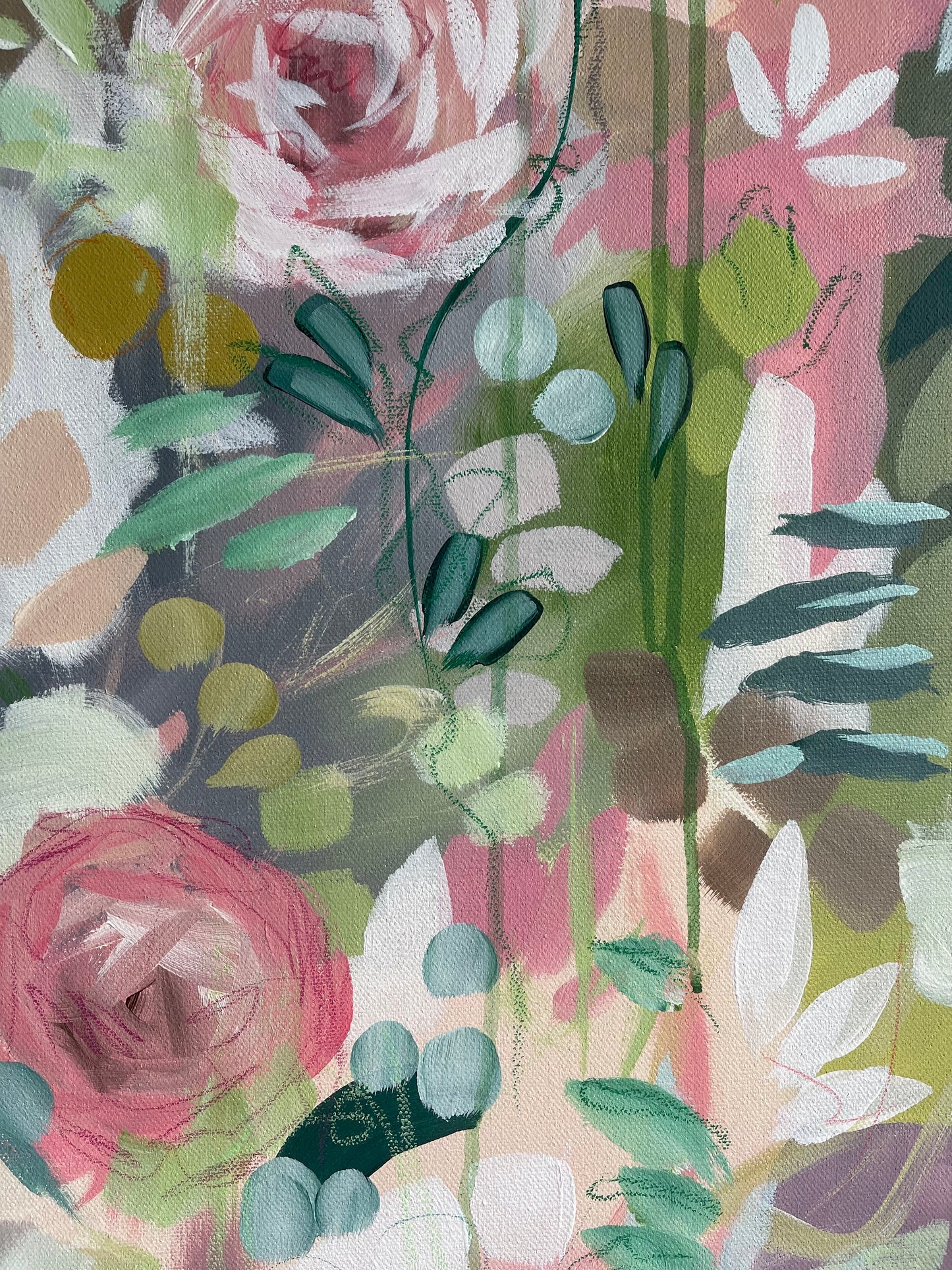"Midsummer" Original painting on canvas.