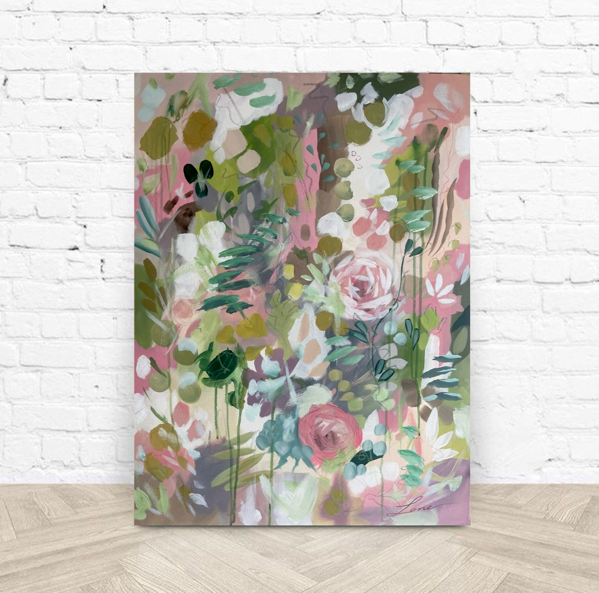 "Midsummer" Original painting on canvas.
