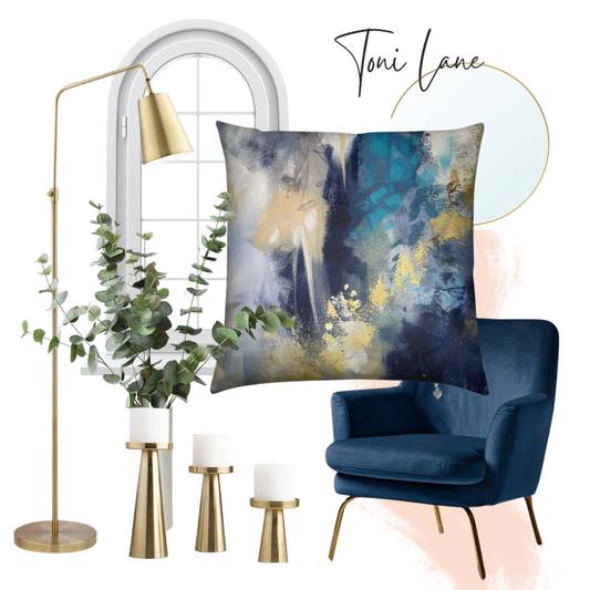 "Sanctuary" Velvet cushion