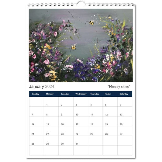 “Wild Earth”"2024 Calendar by Toni Lane.