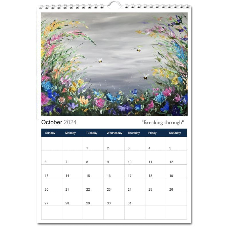 “Wild Earth”"2024 Calendar by Toni Lane.