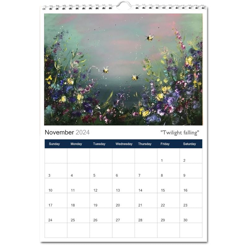 “Wild Earth”"2024 Calendar by Toni Lane.