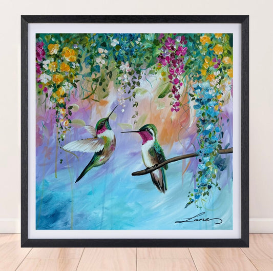 "Birds of A feather" Fine art print.