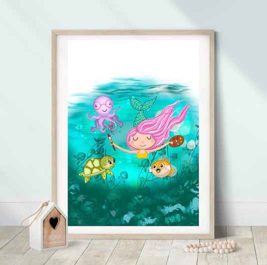 "Water colour friends"