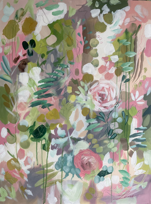 "Midsummer" Original painting on canvas.