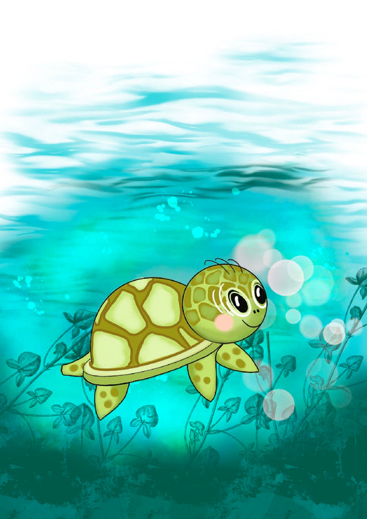 "Sol the sea turtle"