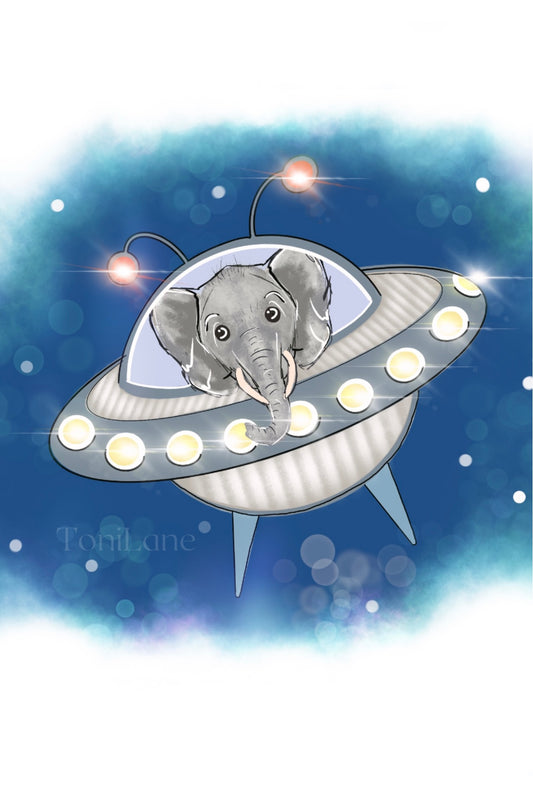 “Amani and the spaceship”