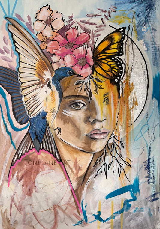 "Free Spirit" Fine Art Print.